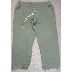 Circle Creations Men's‎ Evergreen Drawstring Green Pants Size XL (36x28)
